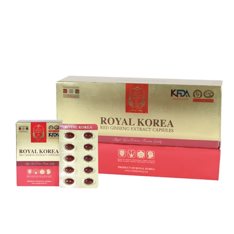 Viên nhộng tinh chất hồng sâm Hàn Quốc ROYAL KOREA (150 viên)