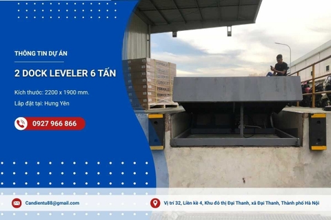 Tối Ưu Hóa Vận Hành Kho Bãi Với Dự Án Lắp Đặt 02 Dock 6 Tấn Hưng Yên
