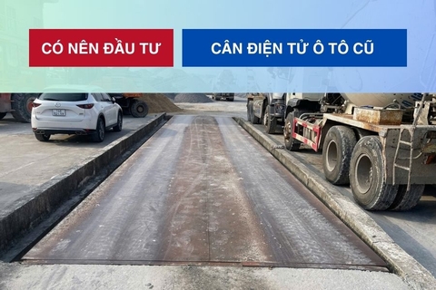 Cân điện tử ô tô cũ thanh lý - Có nên mua sử dụng?