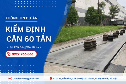 Kiểm Định Trạm Cân Điện Tử Tại Hà Nam Theo Định Kỳ