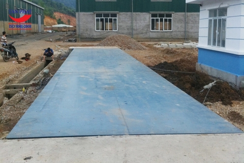 Cân 100 tấn 16x3m kiểu chìm