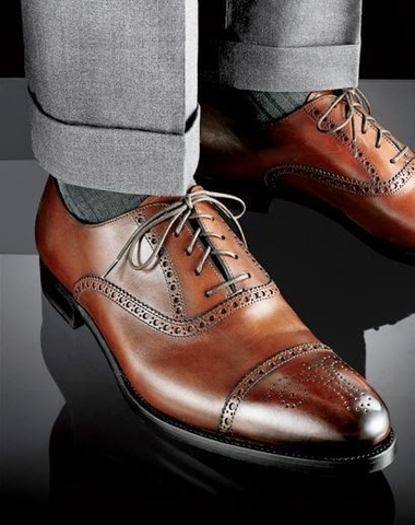 Thế nào là giày full brogues, half brogues, longwing brogues?