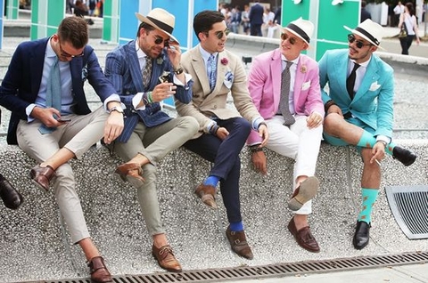 Những gã trai với phong cách thời trang phóng khoáng lôi cuốn