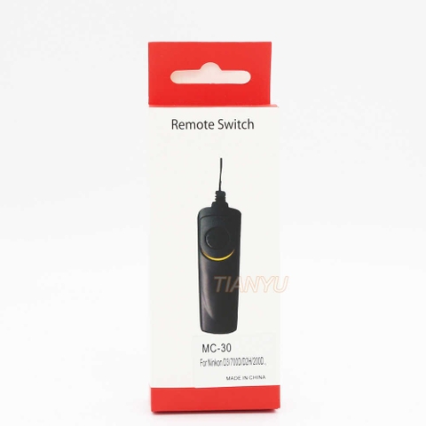 Remote Switch Nikon | Dây bấm mềm MC30 (cho Nikon D4S, D4, D3, D3X, D3S, D810, D800, D800E, D2, D2H, D2X, D2XS, D1,..)
