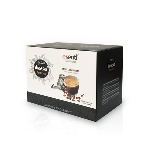 Authentic Weasel Espresso - 20 gói