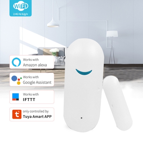 Cảm Biến Báo Động Mở Cửa Má Từ Wifi Tuya MT-01