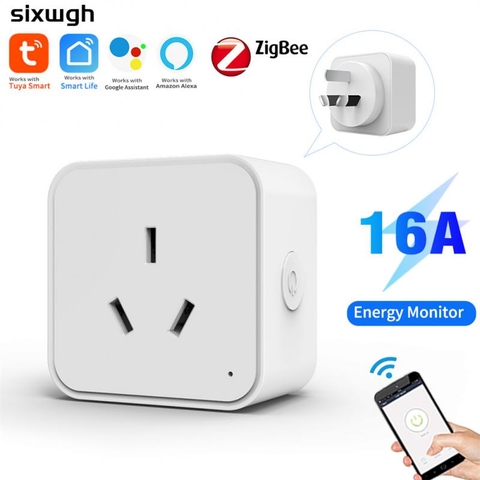 Ổ cắm Zigbee3.0 Smart Plug Graffiti Smart Socket