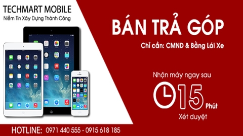 MUA TRẢ GÓP IPHONE - IPAD - SAMSUNG - LÃI SUẤT 0%