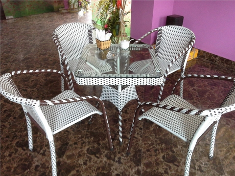 Bàn ghế cafe LT049D