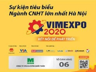 Quốc Tuấn tại Triển lãm VIMEXPO 2020 