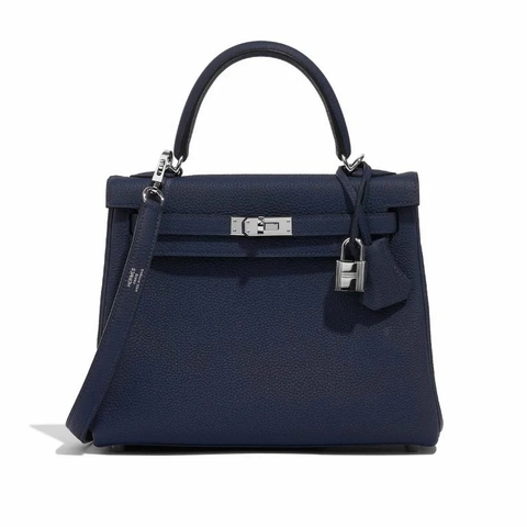 TÚI Hermès Kelly 25 Togo Blue Saphir