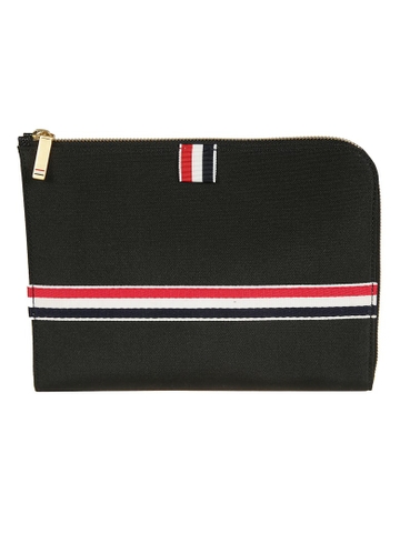 VÍ THOM BROWNE STRIPED CLUTCH