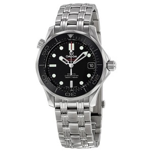 ĐỒNG HỒ OMEGA Seamaster Automatic Black Dial Stainless Steel