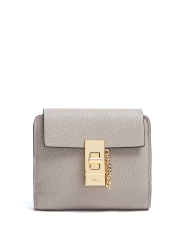 VÍ DA CHLO'E Drew leather wallet