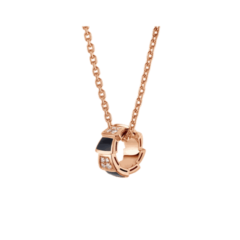DÂY CHUYỀN BULGARI SERPENTI VIPER NECKLACE 18K ROSE GOLD