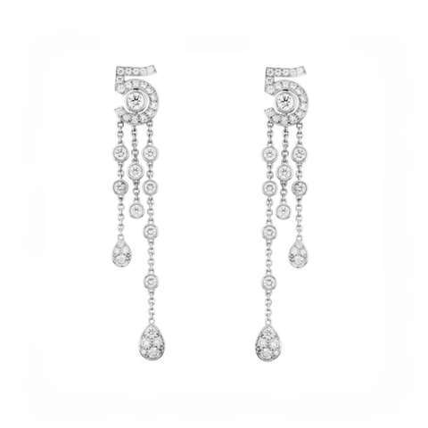 HOA TAI CHANEL No5 COCO DIAMOND SILVER