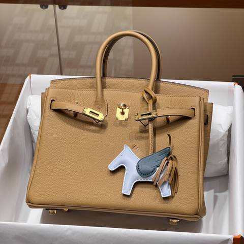 Túi Hermes Birkin Togo Biscuit 25CM Handmade khâu tay(Giá liên hệ)