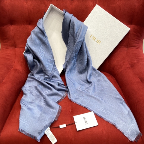 KHĂN Christian Dior Rattan gold wire shawl Scarf