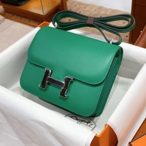 TÚI HERMES Constance Vert Vertigo Epsom 19CM(giá liên hệ)