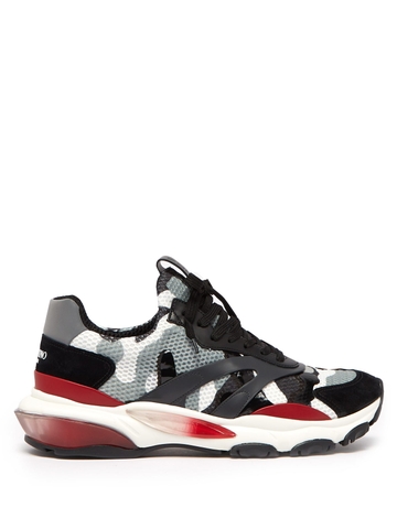 GIÀY VALENTINO  Bounce raised-sole low-top trainers