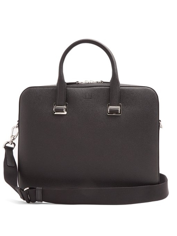 CẶP DA CÔNG SỞ DUNHILL Cadogan grained-leather briefcase