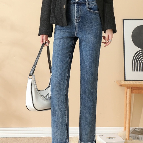 Quần jeans nữ cao cấp xuân thu JD8