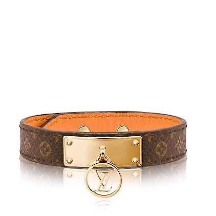 VÒNG TAY DA LOUIS VUITTON LOGOMANIA