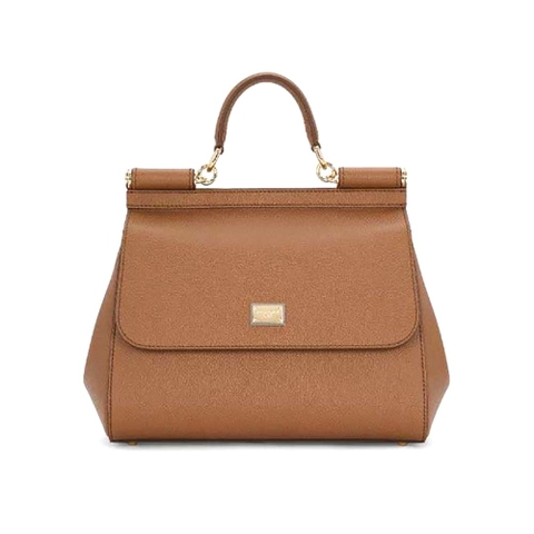 TÚI Túi Dolce Gabbana D&G Nữ Dauphine cỡ trung Sicily-Beige
