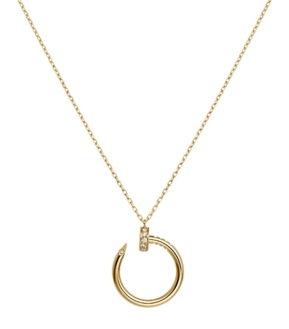 Vòng cổ CARTIER Yellow Gold and Diamond Juste un Clou Necklace vàng vàng 18K