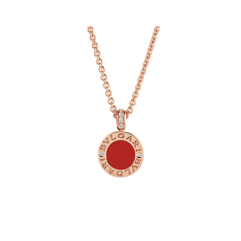 DÂY CHUYỀN BULGARI DIVAS’ DREAM CARNELIAN & M.O.P DIAMOND 18K ROSE GOLD