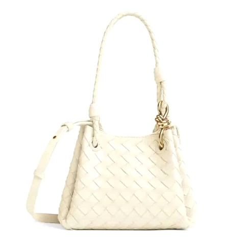 TÚI Bottega Veneta Women Small Andiamo Parachute-White