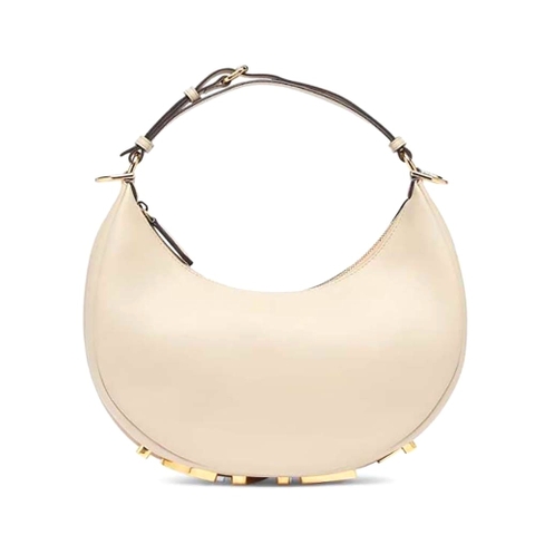 TÚI FENDI Women Fendigraphy Small Mint Beige Leather Bag