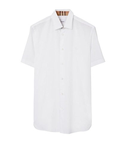 ÁO BURBERRY Embroidered EKD Short-Sleeved Shirt