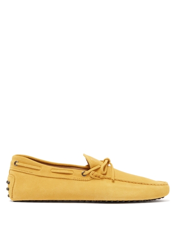 GIÀY TOD'S Gommino suede driving shoes