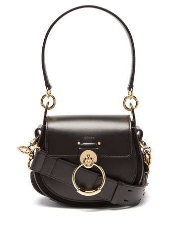 TÚI CHLOÉ Tess small leather cross-body bag