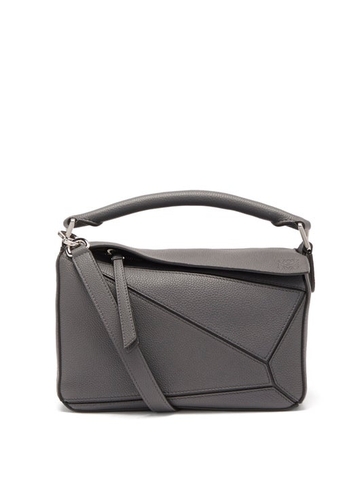 TÚI LOEWE Puzzle small grained-leather cross-body bag