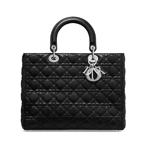 TÚI Dior My Lady Dior Bag in Cannage Lambskin-Red