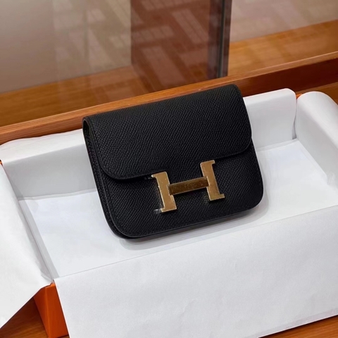 TÚI HERMES Constance Wallet Constance Slim Noir Epsom 14CM(giá liên hệ)