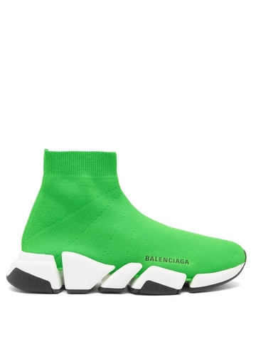 GIÀY BALENCIAGA Speed graffiti-print trainers
