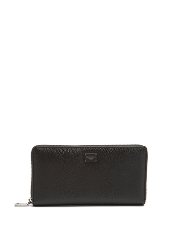 VÍ DA DOLCE&GABBANA Zip-around leather wallet