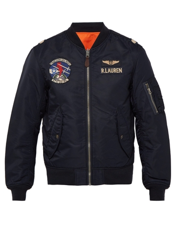 ÁO POLO RALPH LAUREN  Reversible twill bomber jacket