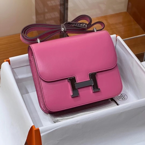 TÚI HERMES Constance Rose Jeipur Swift Leather 19CM(giá liên hệ)