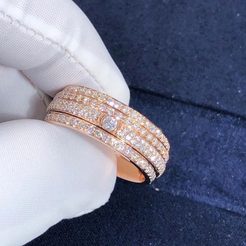 NHẪN PIAGET 18K Rose Gold Diamonds