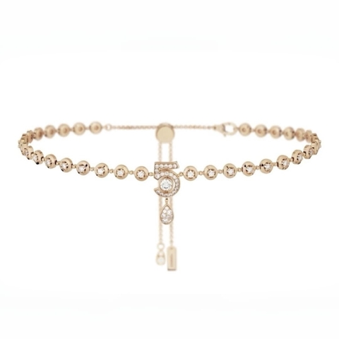 VÒNG CỔ CHANEL No5 COCO DIAMOND SILVER