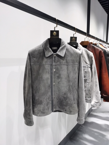ÁO CHRISTIAN DIOR SUEDE LEATHER JACKET