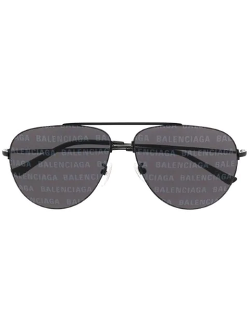 KÍNH Balenciaga Invisible aviator-frame sunglasses