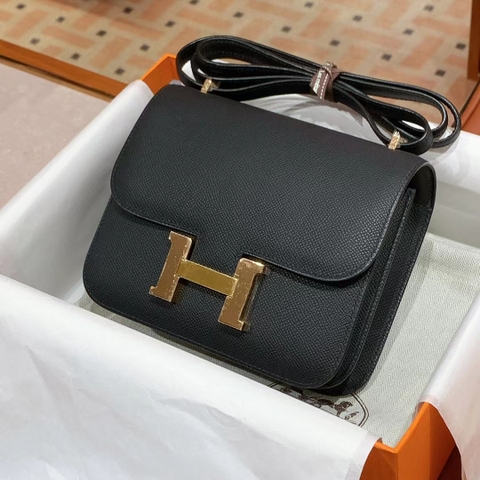 TÚI HERMES Constance Noir Epsom 19CM(giá liên hệ)
