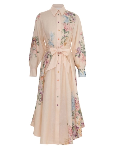 VÁY ZIMMERMANN TUCKED HALLIDAY SWIMING FLOWER DRESS High Classy