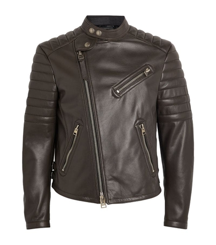ÁO TOM FORD Leather Icon Biker Jacket