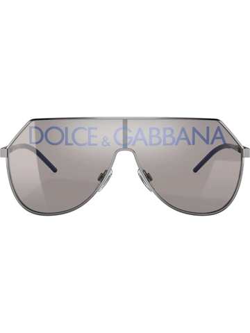 KÍNH Dolce & Gabbana Eyewear logo print aviator sunglasses
